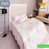 BỘ CHĂN RA GỐI EDENA COTTON SATIN ED614