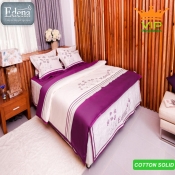 BỘ CHĂN RA GỐI EDENA COTTON SOLID ED327