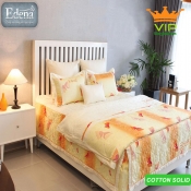 BỘ CHĂN RA GỐI EDENA COTTON SOLID ED338