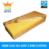 NỆM - ĐỆM CAO SU GẤP KIM CƯƠNG CHÍNH HÃNG KHUYẾN MÃI